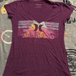 Hurley Women's Plum Graphic Tee